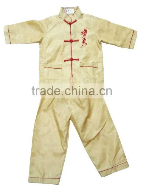 silk kung fu clothing