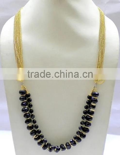 beaded necklace