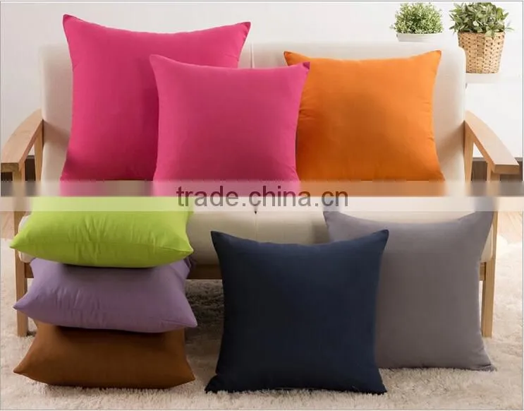 Hot Sell Fashion Cotton Plain Throw Pillow Case Custom Printing And Rhinestone Design Cushion Covers Decorative Car