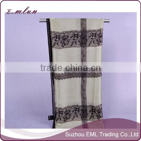 Wholesale fashion ladies handmade silk shawl/100% silk scarf/infinity scarf