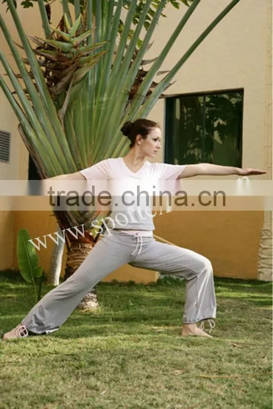 Comfortable solid color women yoga clothing, yoga set, yoga clothes OEM#YJ50590