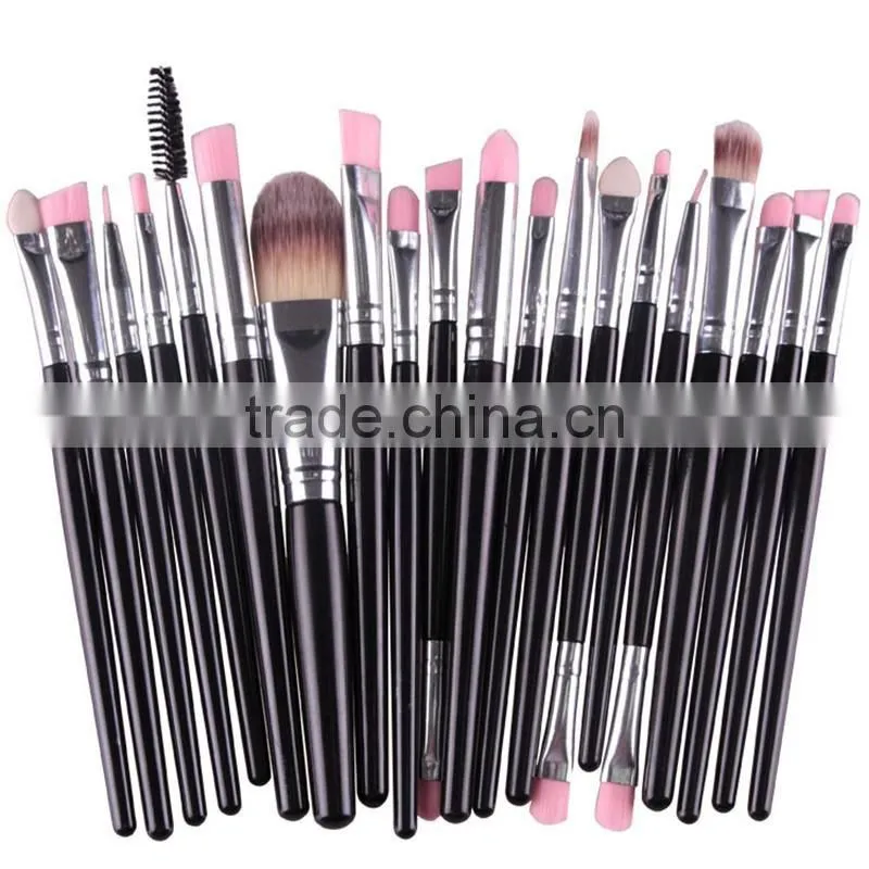 20 Pcs Makeup Brushes Branded Custom Makeup Brushes