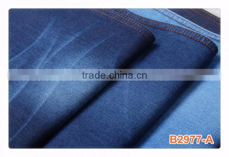 Cotton polyster spandex denim fabric made in China