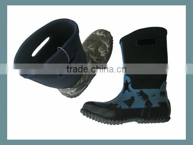Hot selling Neoprene kids fancy boot