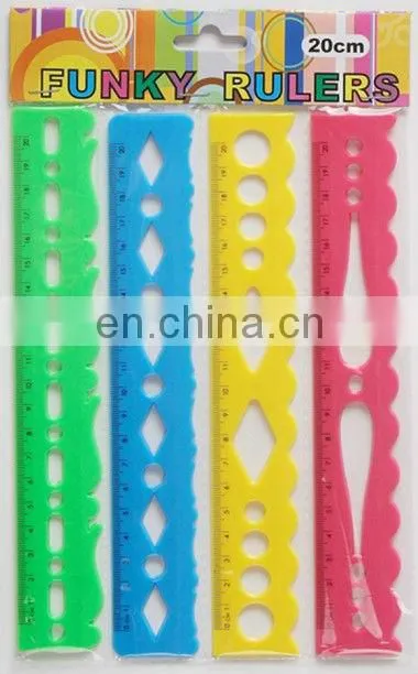 Flexible ruler set