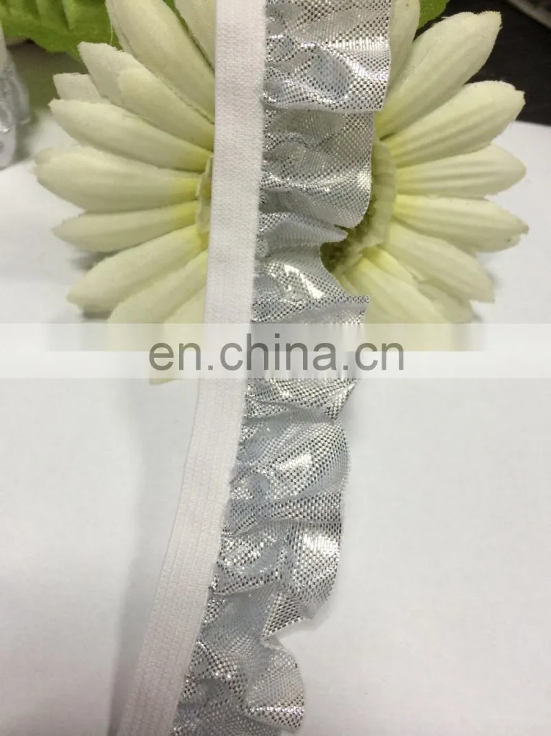 2 cm colored stretch lace /Garment accessories /elastic Stretch lace