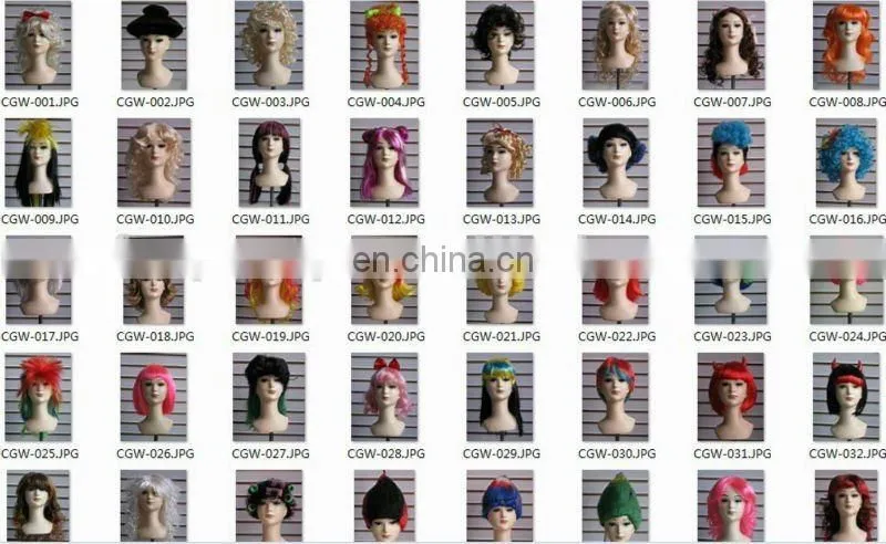 CGW-193 Wigs Sports wigs fans wigs