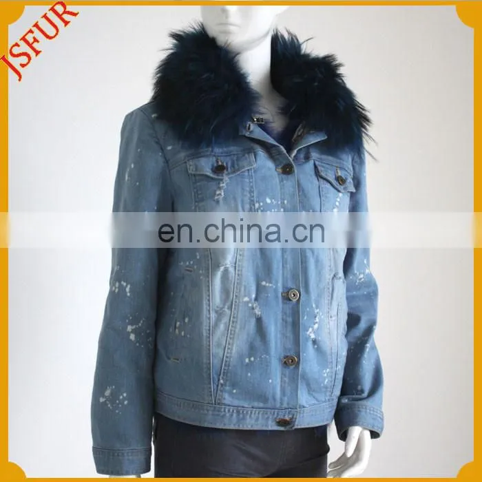 Wholesale From China Raccoon Fur Collar Jacket Design Parka