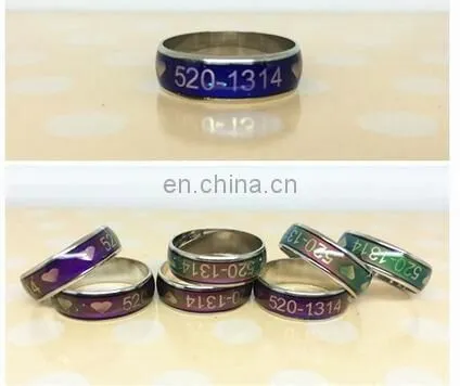 Changing Color Rings Love Temperature Ring Mood Rings by Emotion Feeling Assorted Style Rings Jewelry