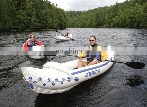 Inflatable drifting boat