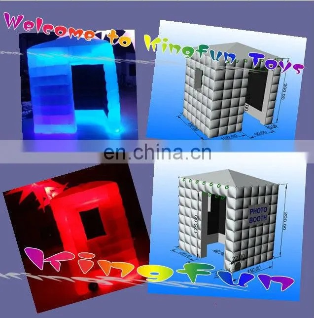 Lighting movable inflatable office pod