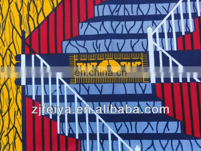 Fashion new design quality african wax fabric