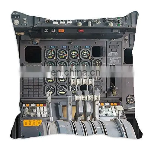 2015 Superior Quality Home Furnishing Item Outdoor Custom indian Cockpit 3D Digital Print Cushion Cove
