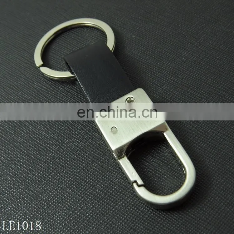 Auto Leather Keychain Custom Leather Key Holder Automobile Keyring