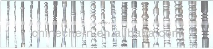 Semi-automaitc decorative metal tube machine