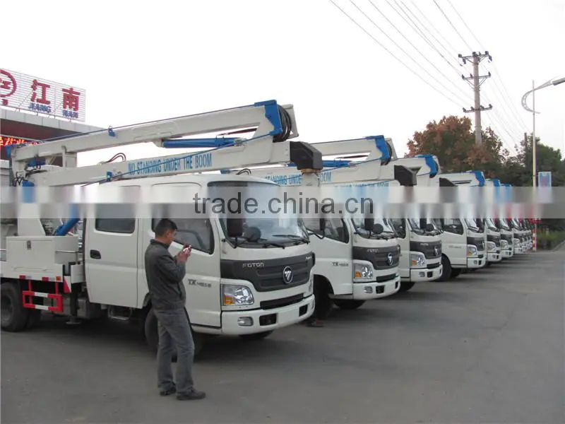 14-16m hydraulic ladder with vehicle