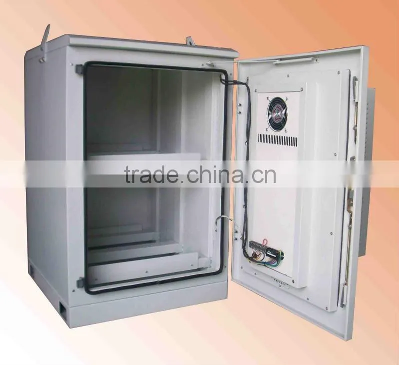 telecom outdoor cabinet IP55 SK65100 with heat exchanger