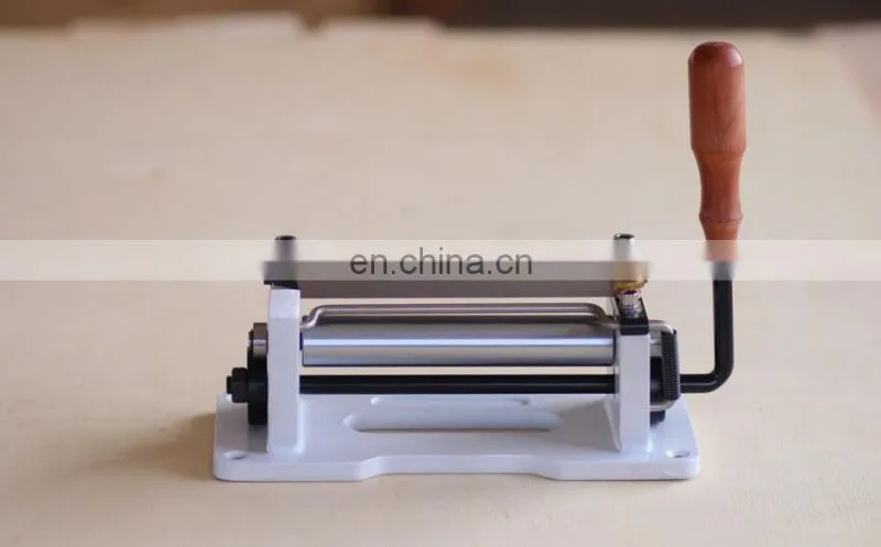 6" Manual Leather Skiver Peeler Splitter DIY Shovel Skin Skiving Machine