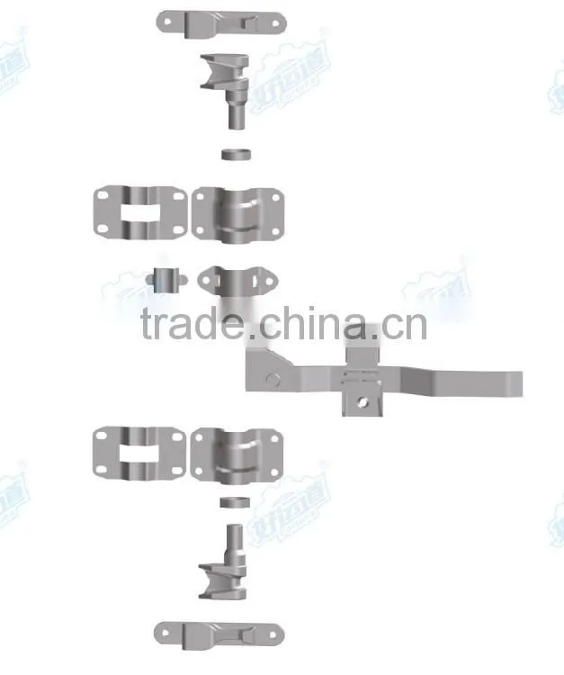 133211 Trailer Door Gear for Truck Body Parts,Van Body Locks Chinese Supplier