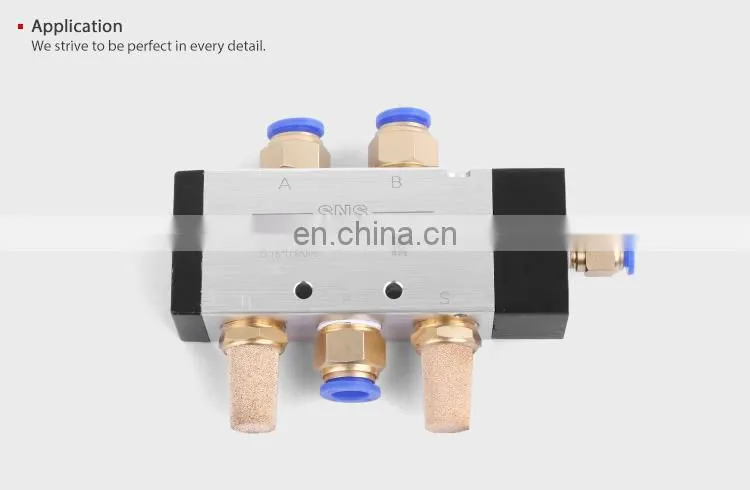 SNS 4A high quantity series brass fitting waterproof pneumatic solenoid valve