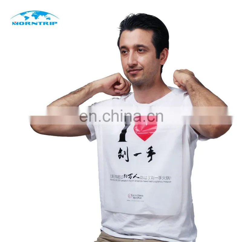 Disposable Adult Bibs Seafood/ BBQ/ Crab Aprons With Logo