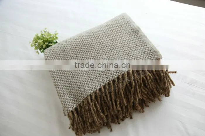 100% Australia soft sheep wool blanket