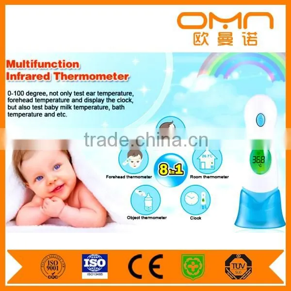 Bluetooth Infrared Ear Thermometer With Digital Lcd Display Readout - Celsius, Fahrenheit Reading