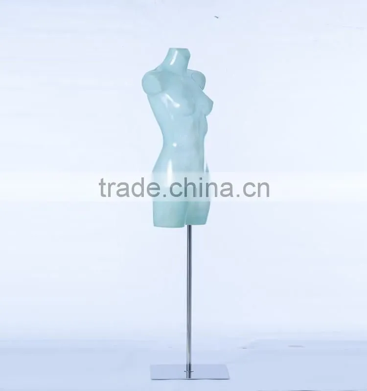 window display female torso mannequin