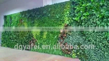 fake artificial wall plants artificial vertical grass/artificial wall hanging plant