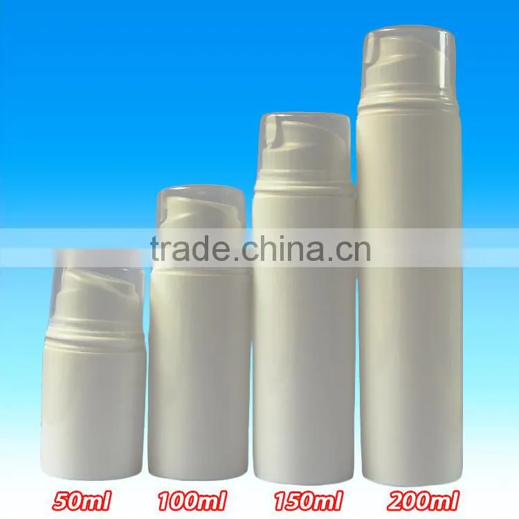 China High Quality Plasitic Airless Cream Container With Dispener