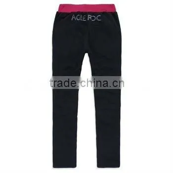 Fashion sport sweat girls pants