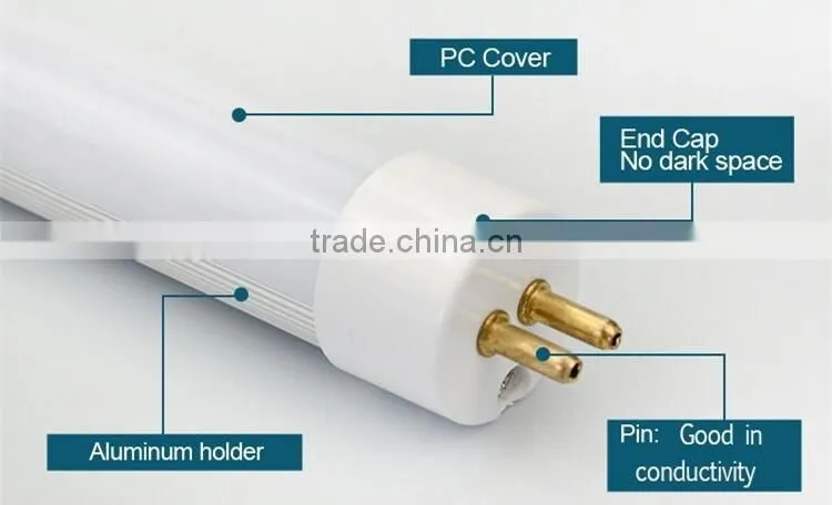 CE RoHS high lumen smd2835 clear frosted 4ft 1200mm 20w