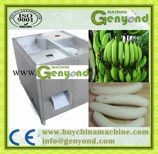 Manufacturer Shanghai Factory Industrial New Green Banana Plantain Peeler Equipment Ripe Banana Peeling Machine Price