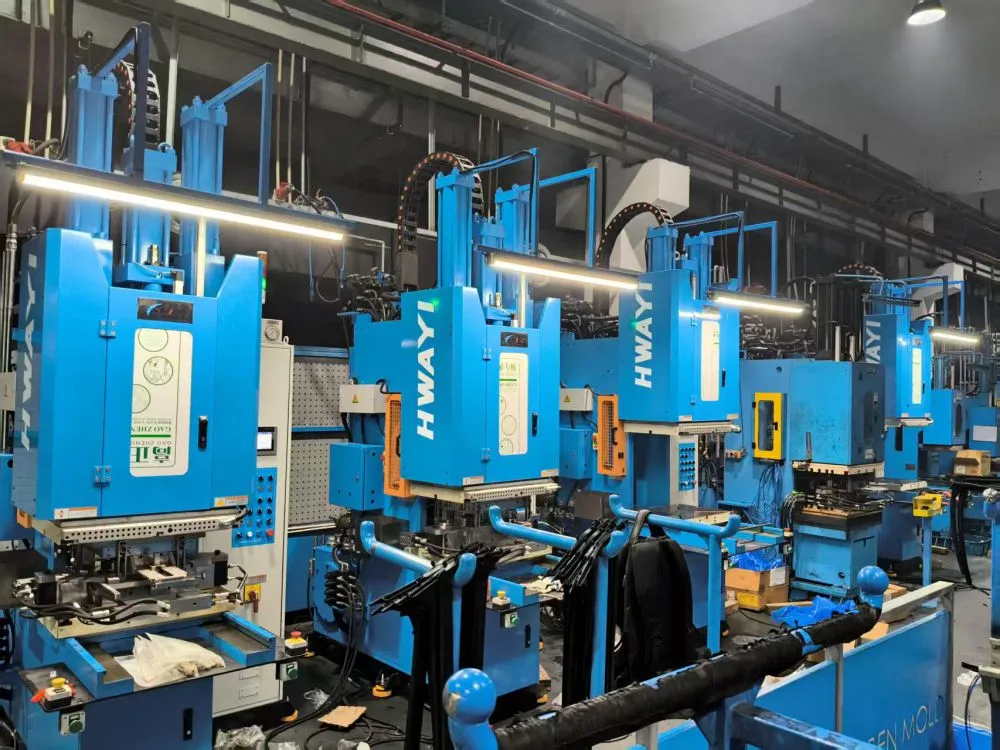 C frame injection machines installed successfully in customer plant