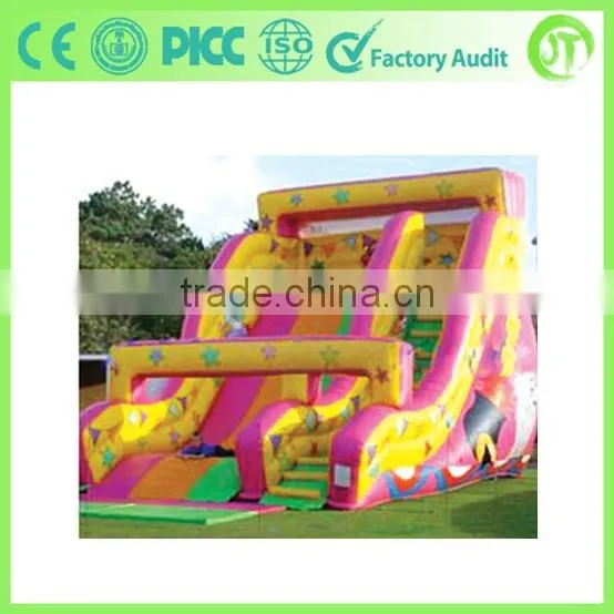 Commercial JT-14405B cheap giant inflatable slide for sale