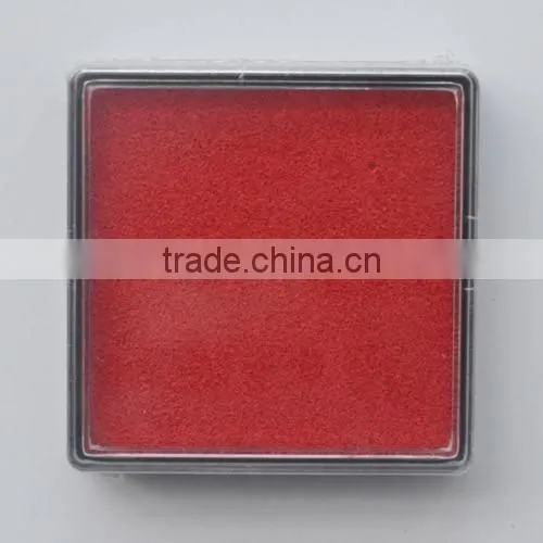 Beautiful toy stamp pad for wholesale and retail/Custom bright color refill ink craft stamp pad
