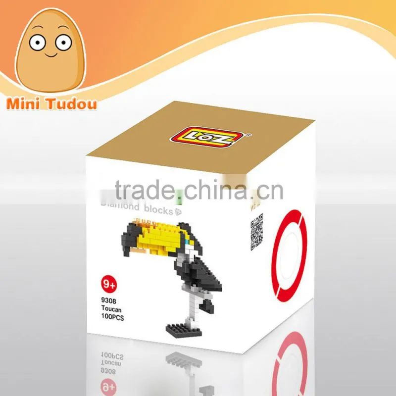Hot Intelligent toy plastic mini buiding block /DIY brick toys /diamond building blocks