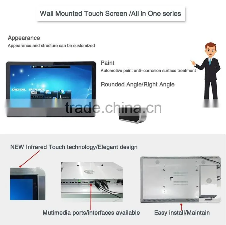 42 '' Standby MultiTouch Shopping Mall Kiosk Self service kiosk