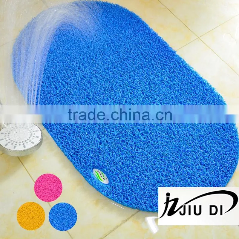 pvc coil door mats/ logo mat pvc cushion coil mat/floor rugs