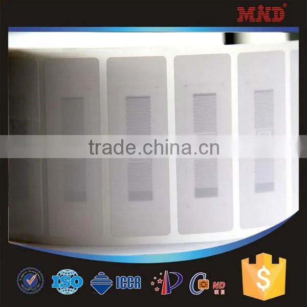 MDIY811 New Product Printable UHF RFID Adhesive Label/ rfid sticker tag/rfid tag for books