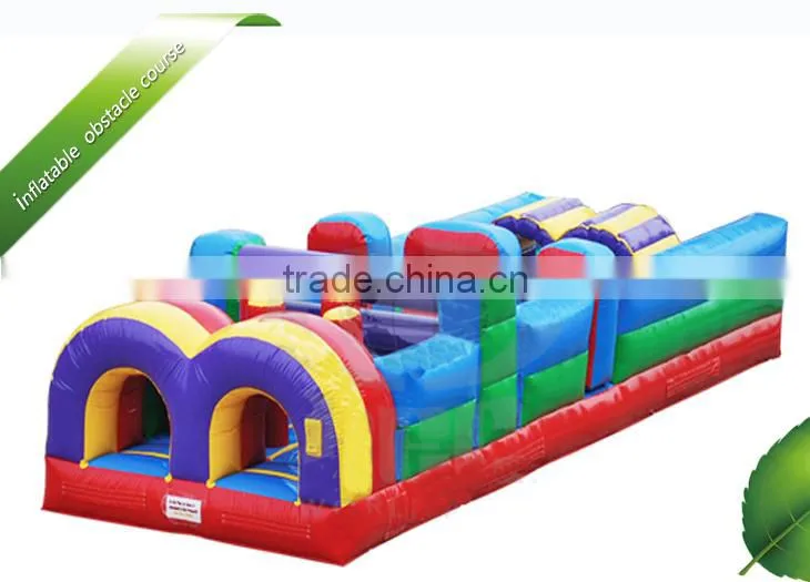 Ultimate fun inflatable obstacle course for children's challenging race,inflatable obstacle course