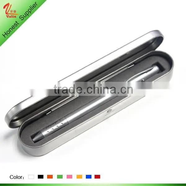 Hot selling fashion design metal ballpoint laser pen