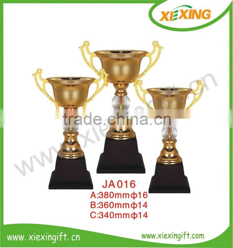 2014 hot trophy gifts big 3D golden angel metal trophy