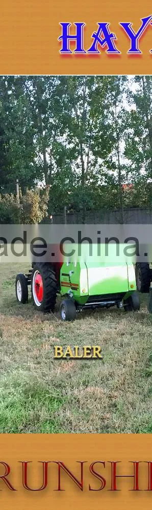 hay and straw baler machine