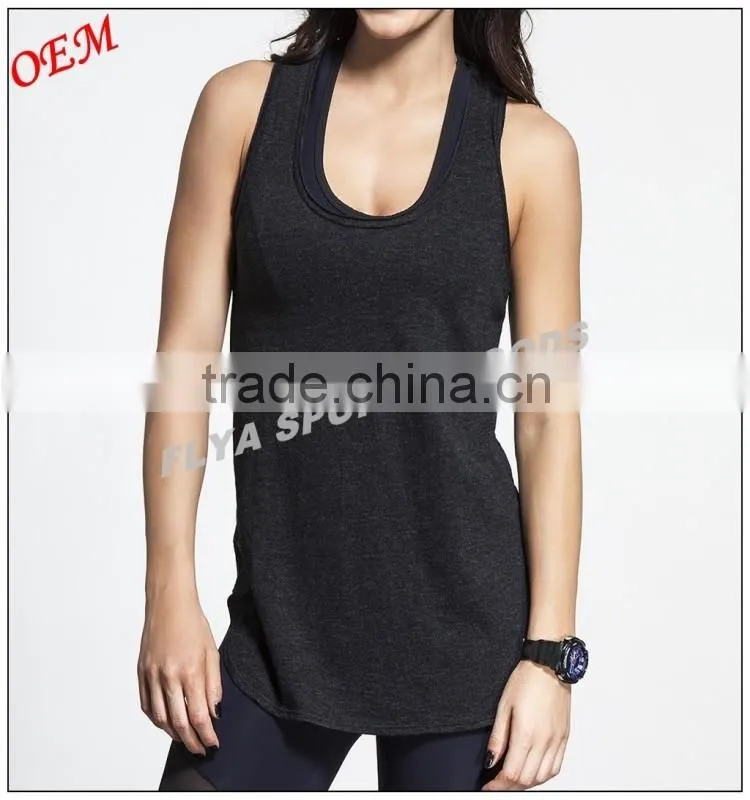 women fitness yoga tank top running sport singlet women wholesale tank top