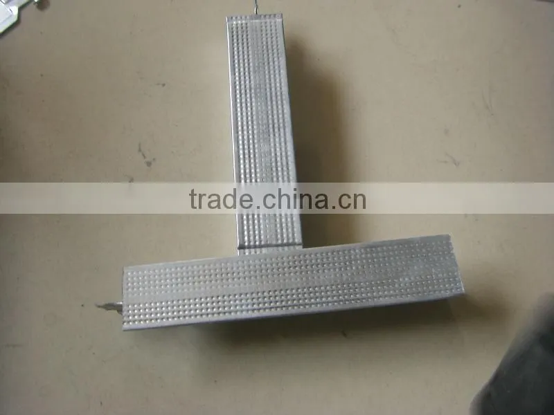 galvanize T bar for gypsum ceiling tiles/T bar/T grid