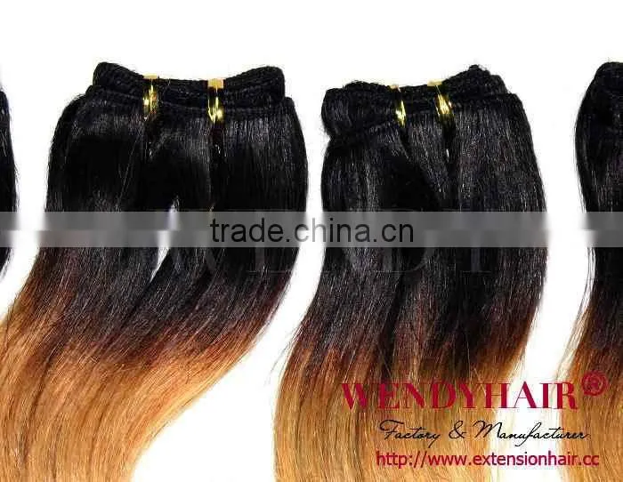 Cheap Malaysian Hair Ombre Style Black and Blonde