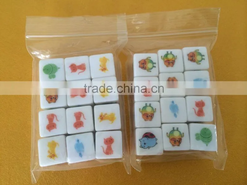 Double color dice