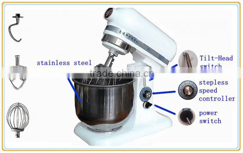 Professional Electric Pastry Mixer/Electric Food Mixer/ 5-7L Planetary Mixer