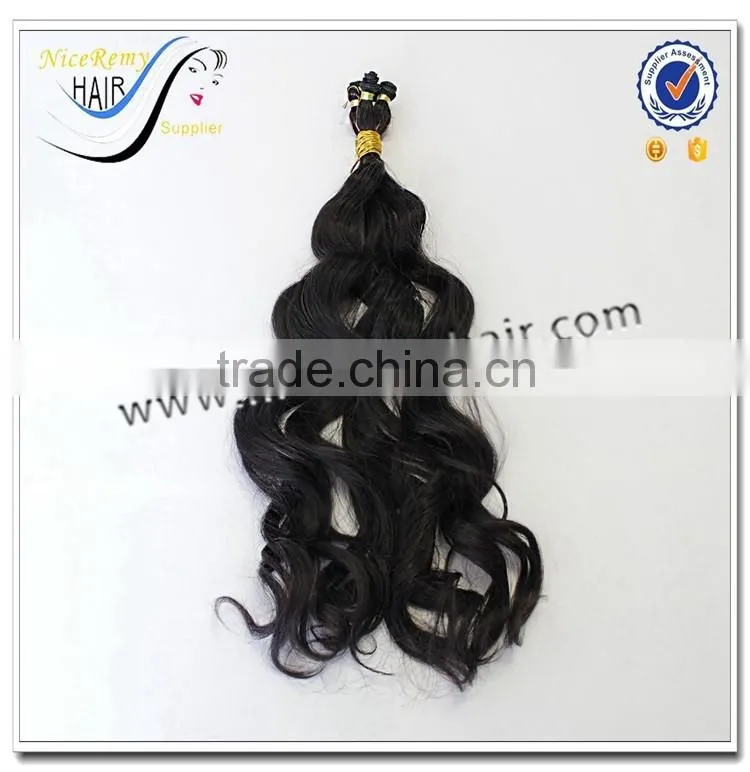 Wholesale hand tied weft virgin indian hair natural hair shops
